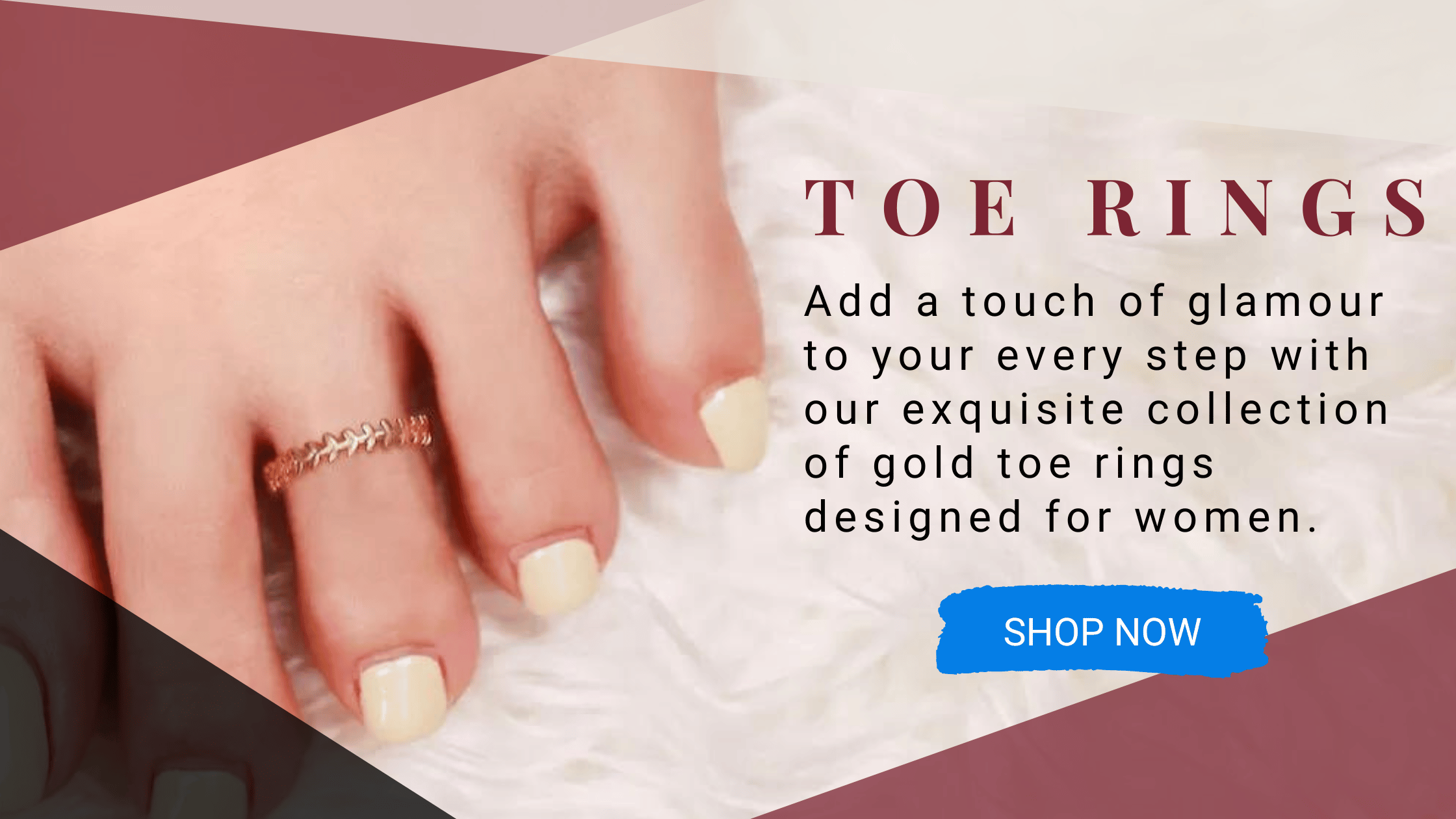 Women's Toe Rings Blog Ad